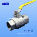 Turkey Type Stainless Steel 2PC Ball Valve with DIN